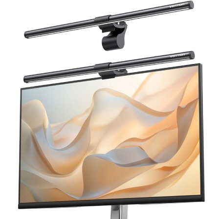 Vention Barra de Luz LED para Monitor PDAB0 Negra